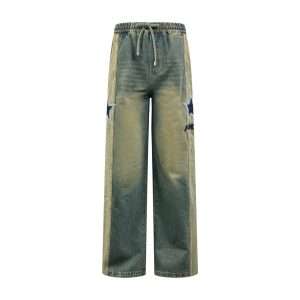 2026 New AR Logo Embroidered Jeans (BB861-B55)